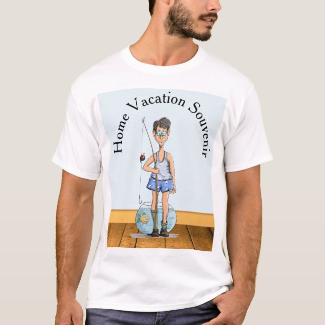 Funny Vacation T Shirt (Framsida)