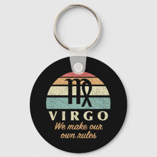 Funny Våg Zodiac Regler Nyckelring