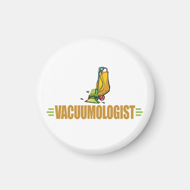 Funny vakuuming magnet (Framsidan)