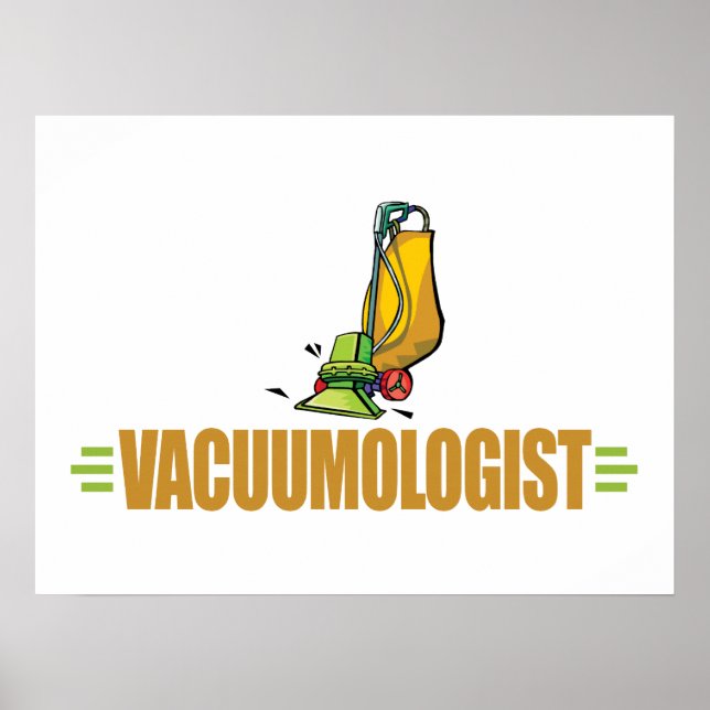 Funny vakuuming poster (Framsidan)
