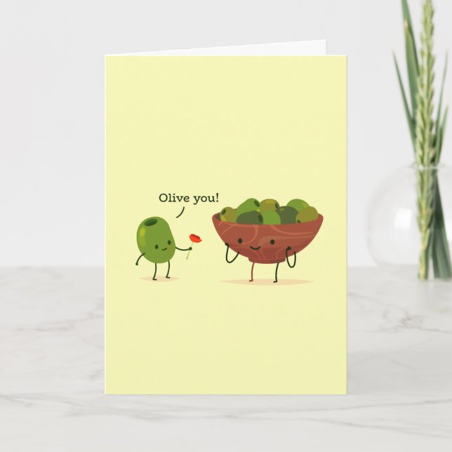 Funny Valentindagskort Helgkort (Framsida)