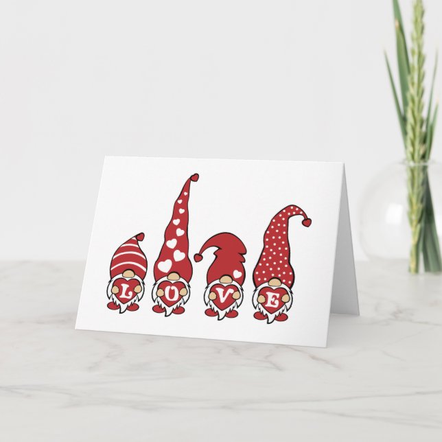 Funny Valentindagskort Helgkort (Framsida)