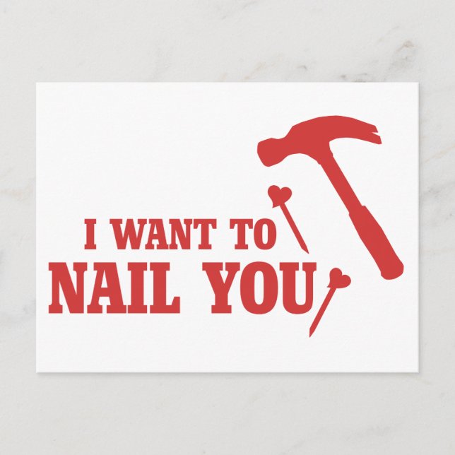 Funny Valentine Helg Vykort (Framsida)