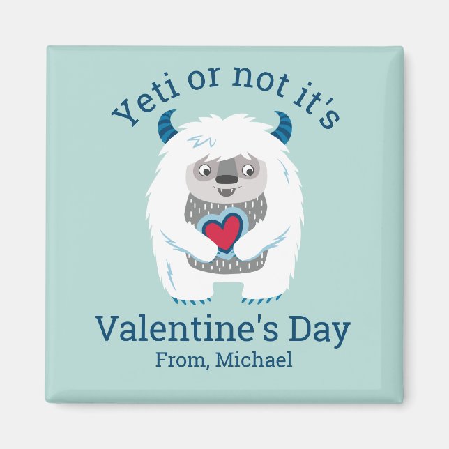 Funny Valentine Magnet (Framsidan)