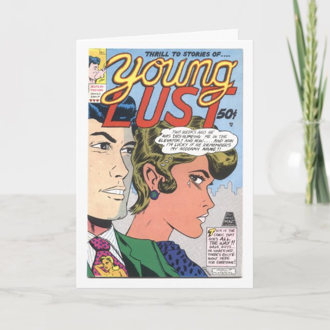 Funny Valentine (PG-13) Helgkort (Framsida)