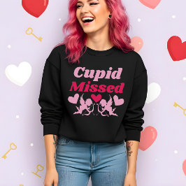 Funny Valentine’s Cupid Missed T Shirt