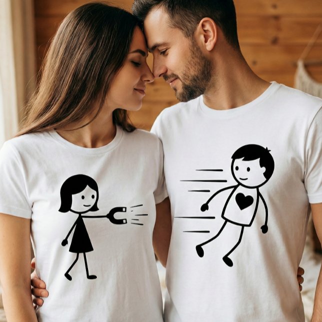 Funny Valentine’s Day Boyfriend Girlfriend Gift T Shirt (Skapare uppladdad)