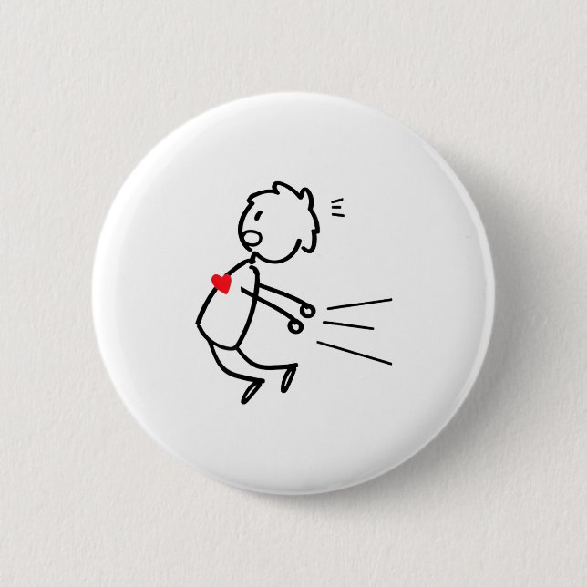 Funny Valentine’s Day Couple Matching For Men Wome Knapp (Framsida)