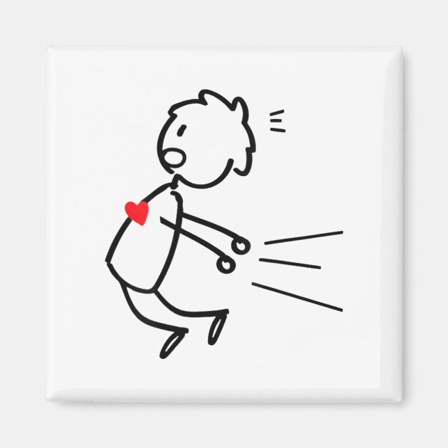 Funny Valentine’s Day Couple Matching For Men Wome Magnet (Framsidan)