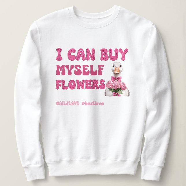 Funny Valentines dag Self kärlek T Shirt (Design framsida)