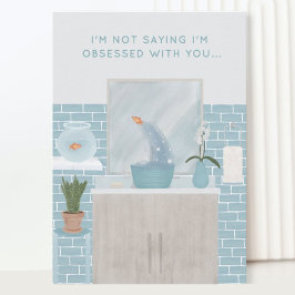 Funny Valentines day-kort Kort