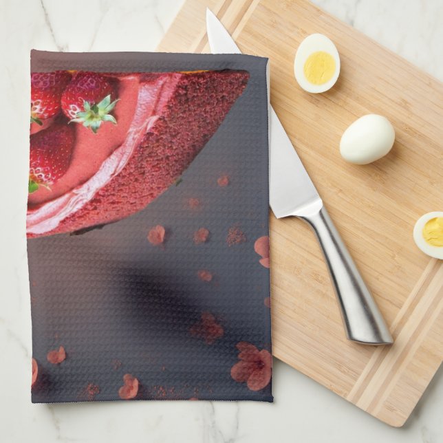 Funny Valentine's Day - Love Isn't Perfect Kökshandduk (Vikt i Fjärdedel)