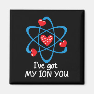 Funny Valentines day Science Teacher Ive Har My Io Magnet