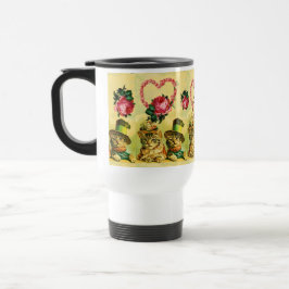 FUNNY VALENTINS DAGSKATTER MED ROSA ROS HEART RESEMUGG