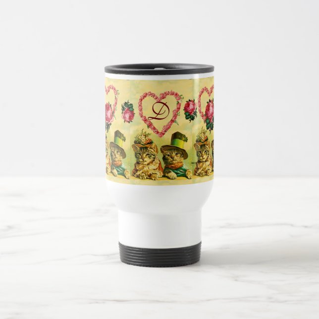 FUNNY VALENTINS DAGSKATTER MED ROSA ROS HEART RESEMUGG (Center)