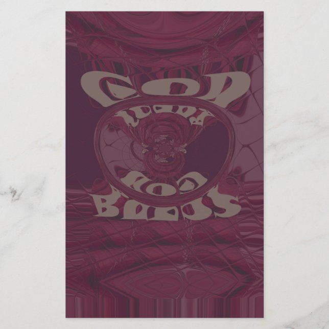 Funny Välsigna dig kenya Hakuna Matata Giraffes wo Brevpapper (Framsida)