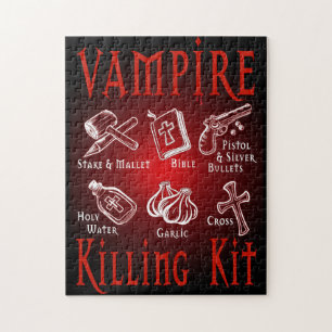 Funny Vampire Killing Kit Pussel