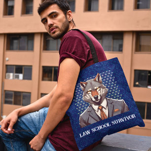 Funny Varg Gift for Law Student Lawyer Enforcement Tygkasse