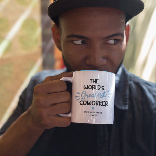 Funny Världsmästare Coworking Two-Tone Coffee Mu Två-Tonad Mugg