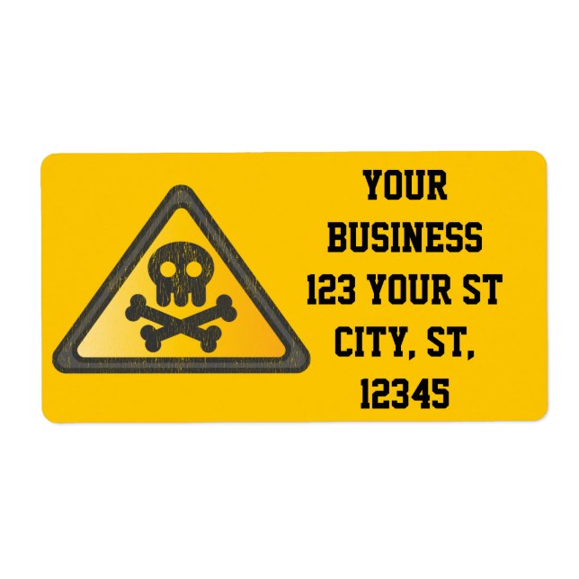 Funny varningssignalThunder_Cove Fraktsedel (Framsidan)