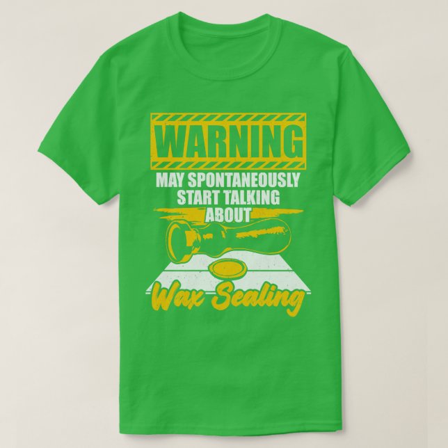 Funny Vax Sealing Älskare Gift T Shirt (Design framsida)