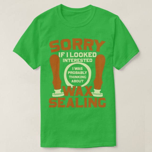 Funny Vax Sealing Älskare Gift T Shirt (Design framsida)