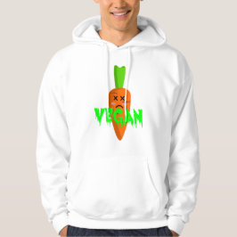 Funny Vegan Halloween Costume eller Gag Gift Hoodie