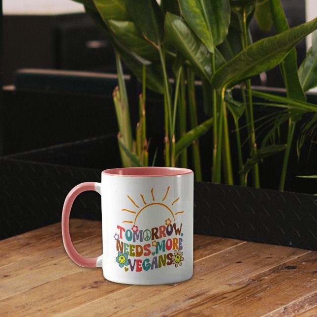Funny Vegan Mugg (Skapare uppladdad)