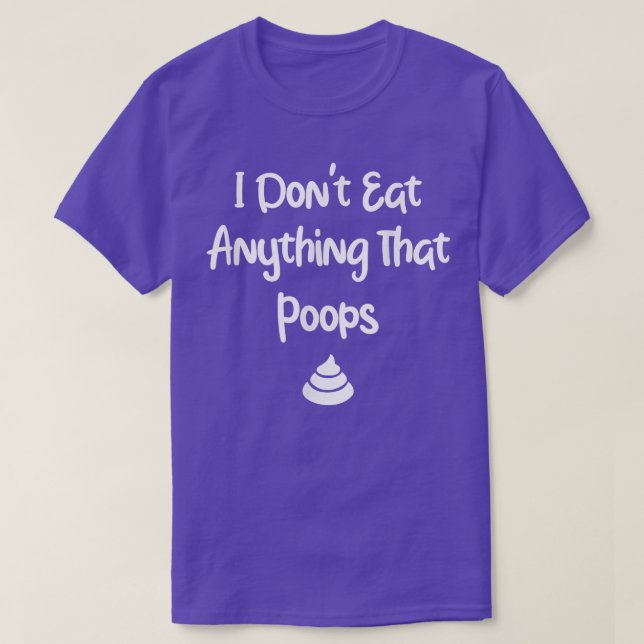 FUNNY VEGAN SHIRT T (Design framsida)