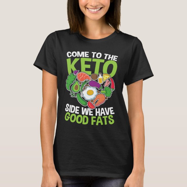 Funny Vegetarian Saying Healthy Diet T Shirt (Framsida)