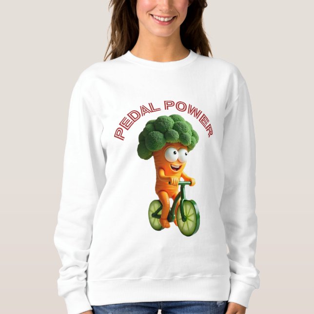 Funny Veggie Rider t-shirt (Framsida)