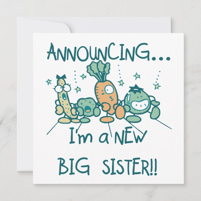 Funny Veggies New Big Sister (Framsida)