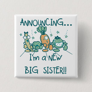 Funny Veggies New Big Sister Knapp