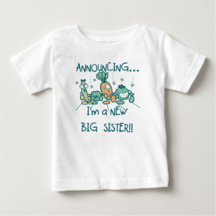 Funny Veggies New Big Sister Tee