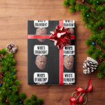 FUNNY VEM ÄR BRANDON? BIDEN CHRISTMAS ELLER BIRTHD PRESENTPAPPER<br><div class="desc">VEM ÄR BRANDON? HALARIOUS BIDEN WRAPPING PAPPER</div>