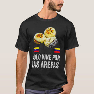 Funny Venezuela Flagga Comida Venezolana Arepas Ba T Shirt