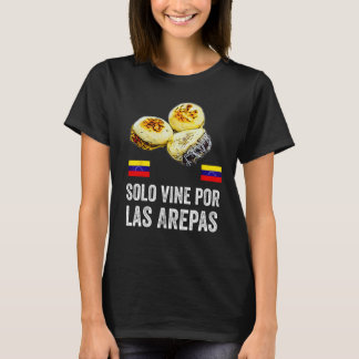 Funny Venezuela Flagga Comida Venezolana Arepas Ba T Shirt