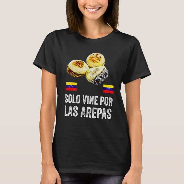 Funny Venezuela Flagga Comida Venezolana Arepas Ba T Shirt (Framsida)