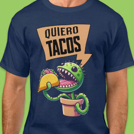 Funny Venus Fly Trap Taco Spain Shirt T