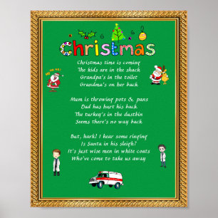 Funny Verse-jul Poster
