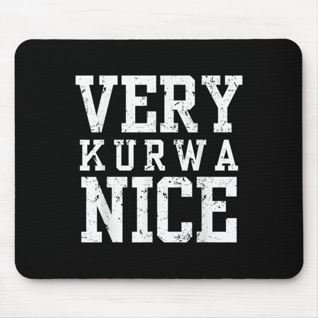 Funny Very Kurwa Nice Lish English Sarcasm Quote M Musmatta (Framsidan)