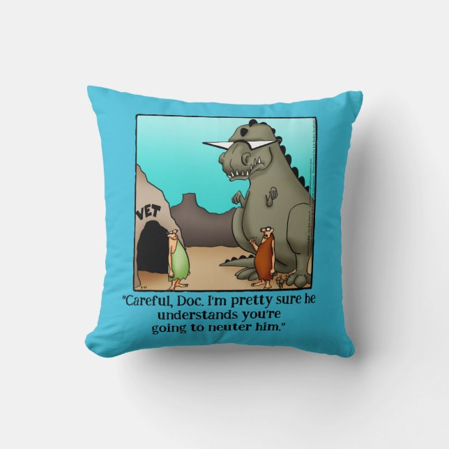 Funny Veterinär Humor Pillow Kudde (Framsida)