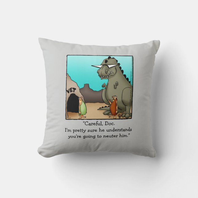 Funny Veterinär Humor Pillow Kudde (Framsida)