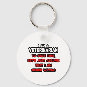 Funny veterinär T-Shirts och Gifts Nyckelring
