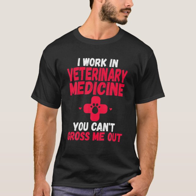 Funny Veterinarian Vet Tech School Gift Nurse T Sh T Shirt (Framsida)