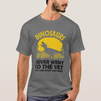 Funny Veterinary För manar Women Zoo Technician Ve T Shirt