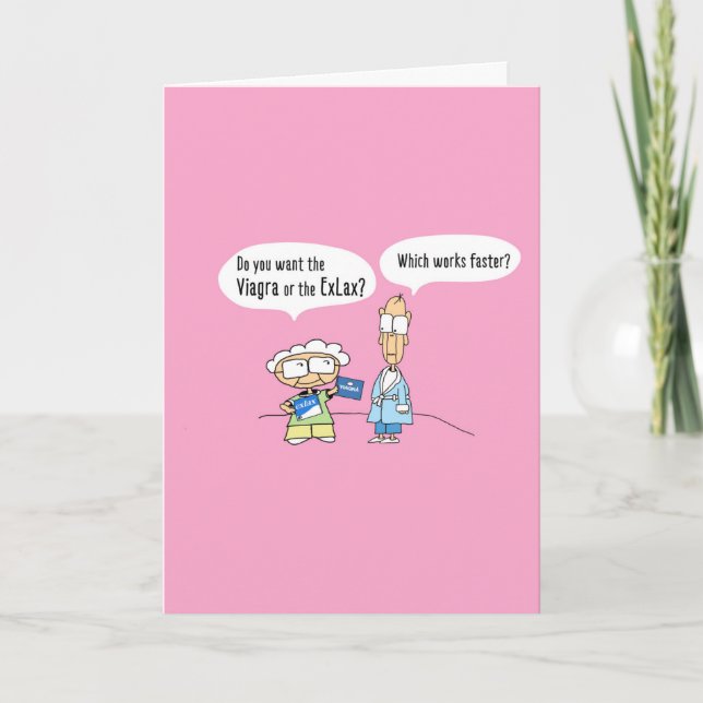 Funny Viagra Valentine Card - 009V Kort (Framsida)