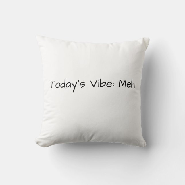 Funny Vibe Pillow Kudde (Framsida)