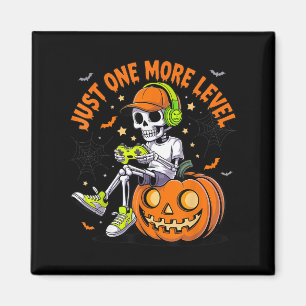Funny videospel Halloween Skeleton Gamer Costume Magnet