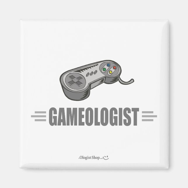 Funny videospelare magnet (Framsidan)